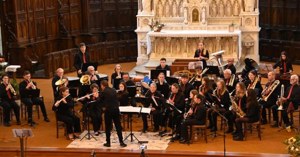 L'Harmonie de Malansac en concert à Questembert